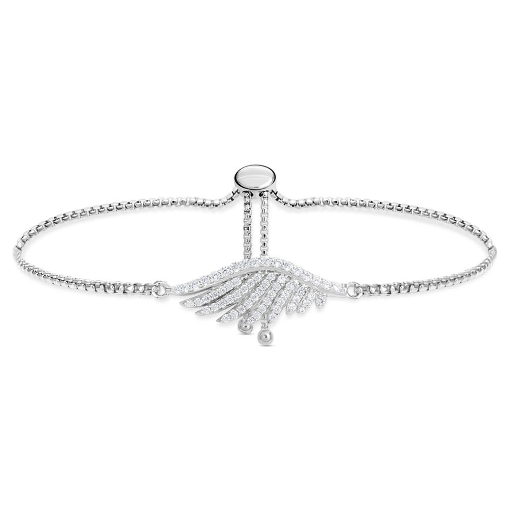 Bracciale Silver Shine Argento Rodiato Cubic Zirconia