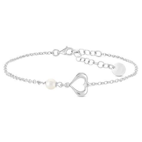 Bracciale Silver Pearls Argento Rodiato Perla sintentica - Bracciali Love Donna | Stroili