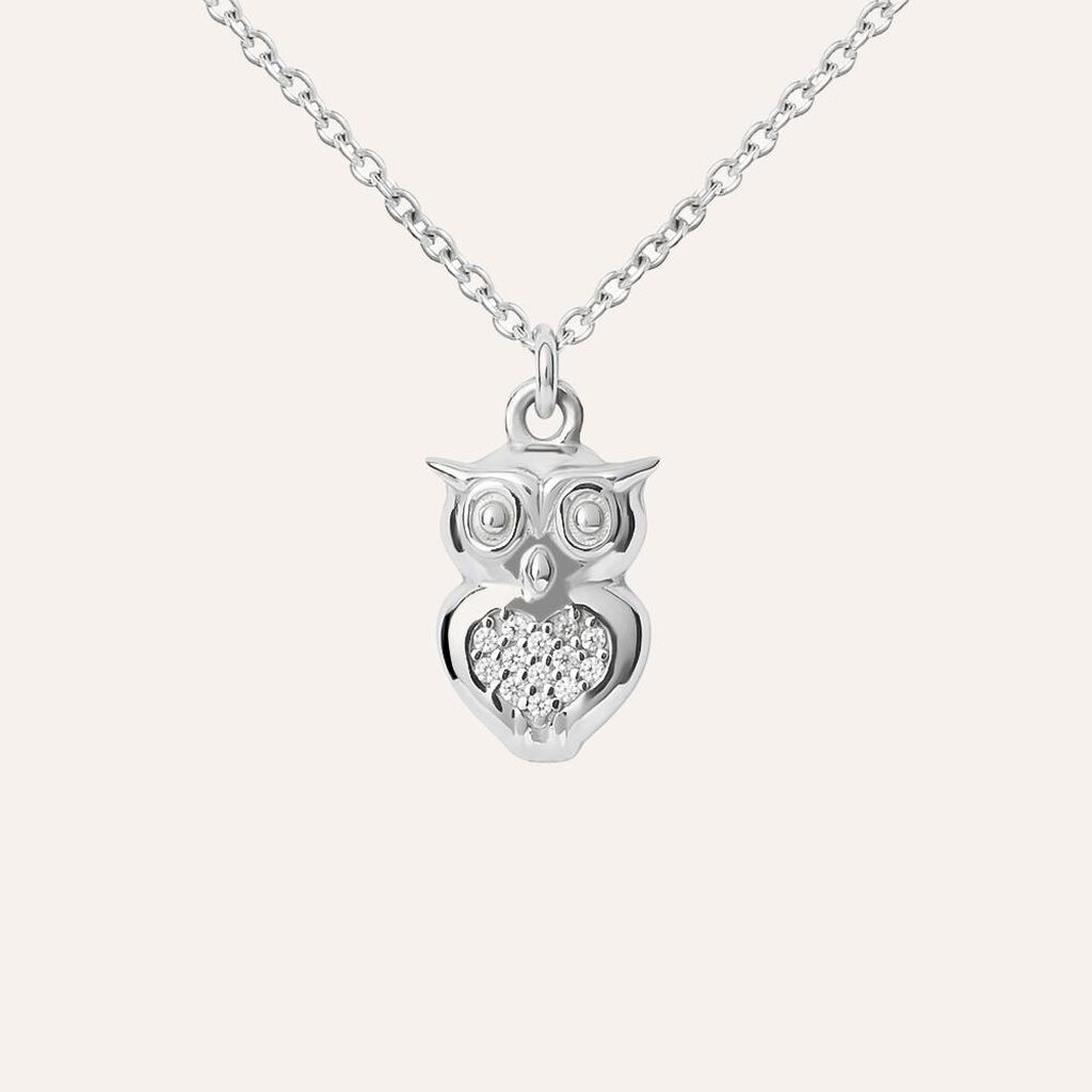 Collana Silver Moments Argento Rodiato Cubic Zirconia