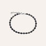 Bracciale Acciaio Labradorite 19+3cm