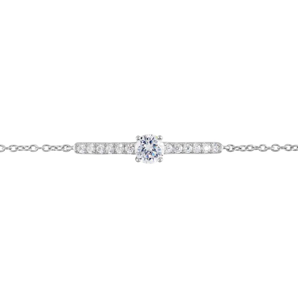 Bracciale Punto Luce Silver Elegance Argento Rodiato Cubic Zirconia - Bracciali Donna | Stroili