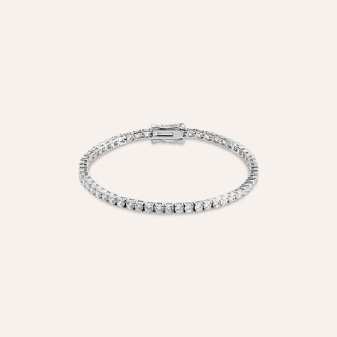 Bracciale Tennis Silver Elegance Argento Rodiato Cubic Zirconia - Gioielli Donna | Stroili