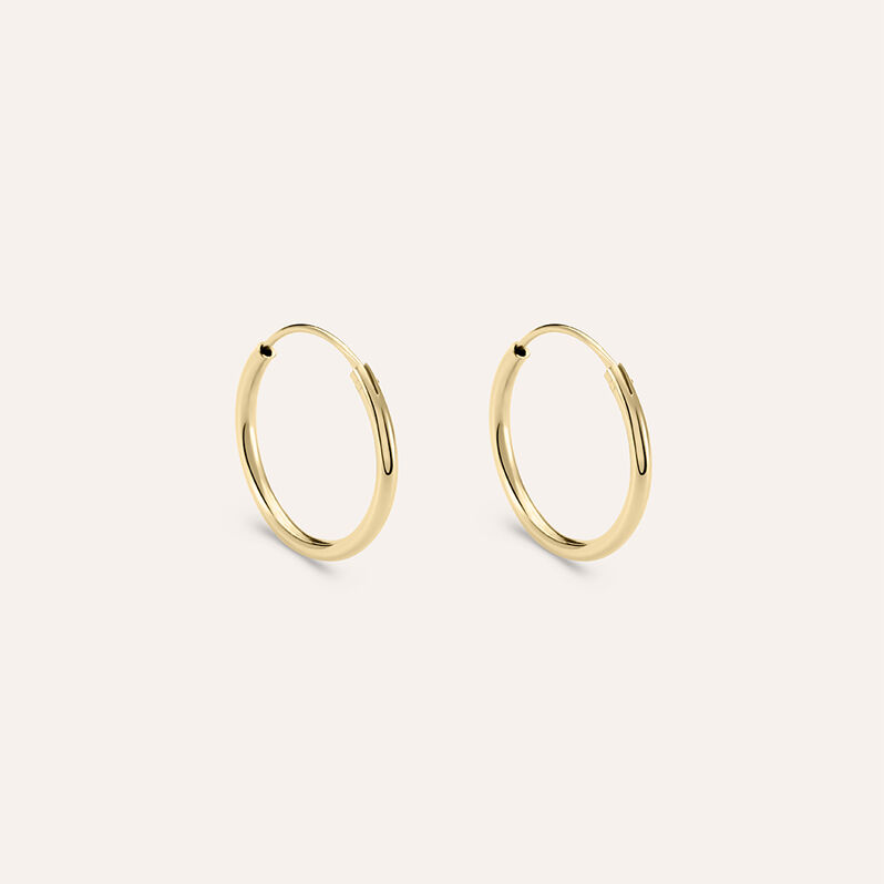 Orecchini A Cerchio Golden Dream Placcato Oro Giallo - Orecchini a Cerchio Donna | Stroili
