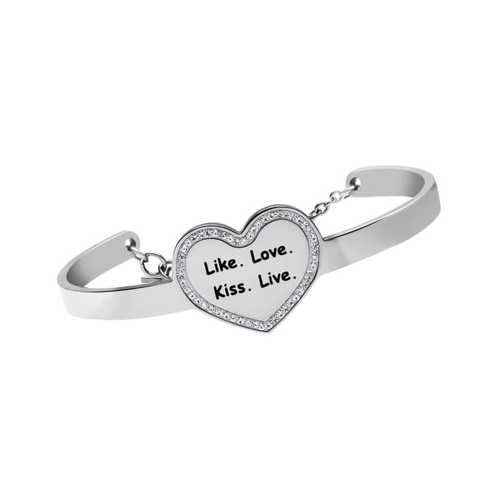 Bangle Lady Message in acciaio - Bracciali Donna | Stroili