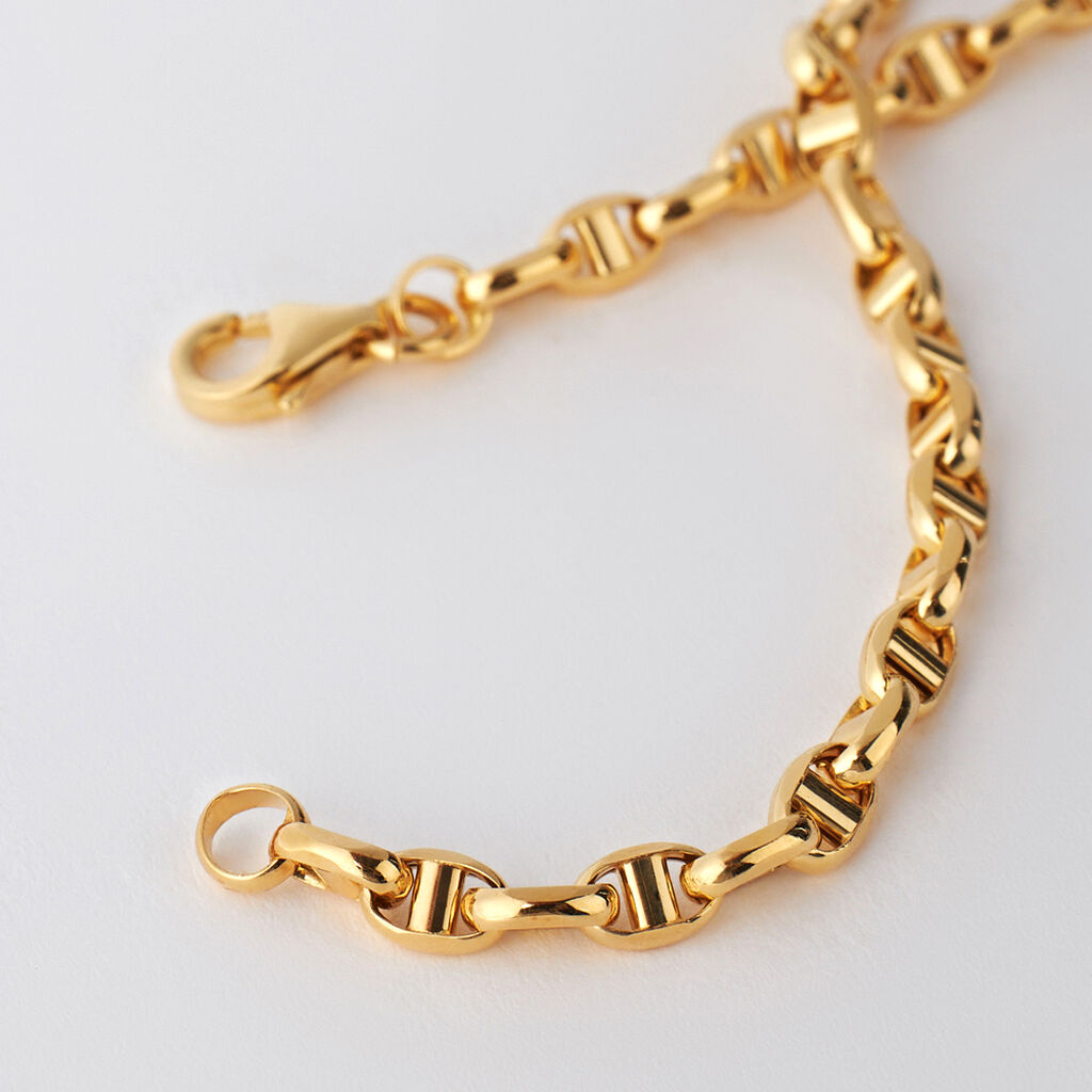 Bracciale Catena Oro Uomo Oro Giallo - Bracciali Uomo | Stroili