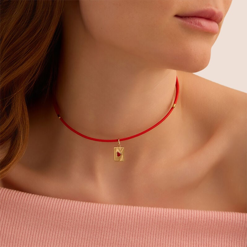 Pendente Love Letter Love Beats Argento Dorato - Ciondoli Donna | Stroili