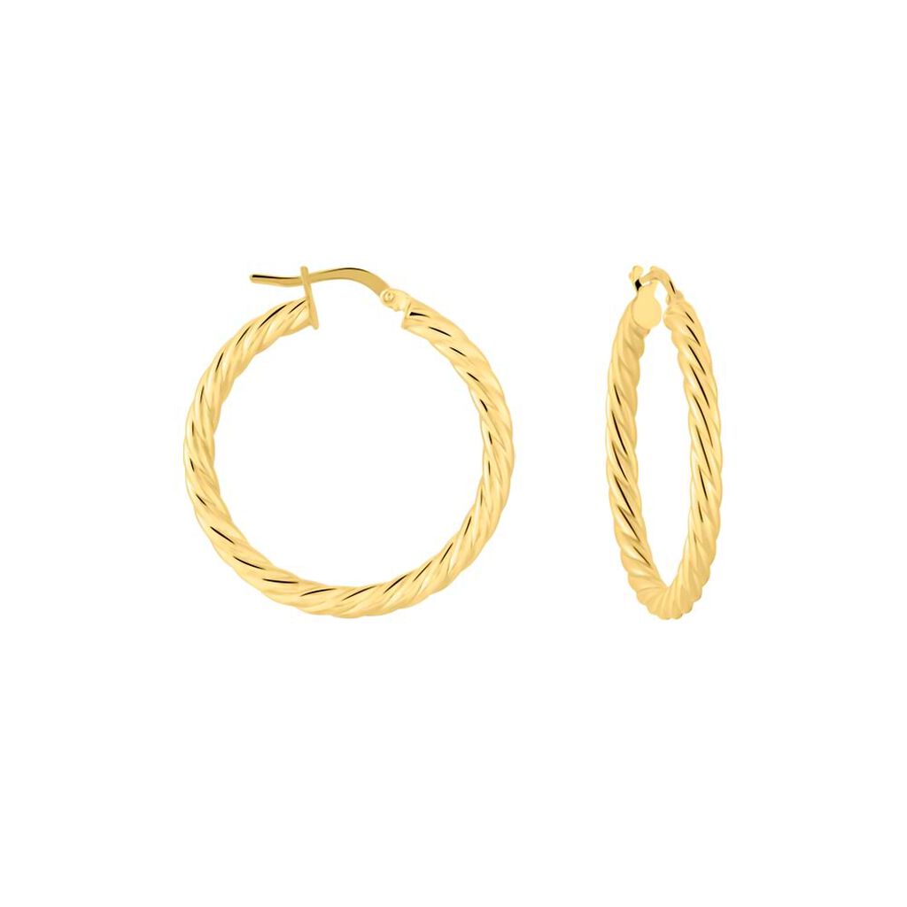 Orecchini A Cerchio Toujours Oro Giallo - Orecchini a Cerchio Donna | Stroili