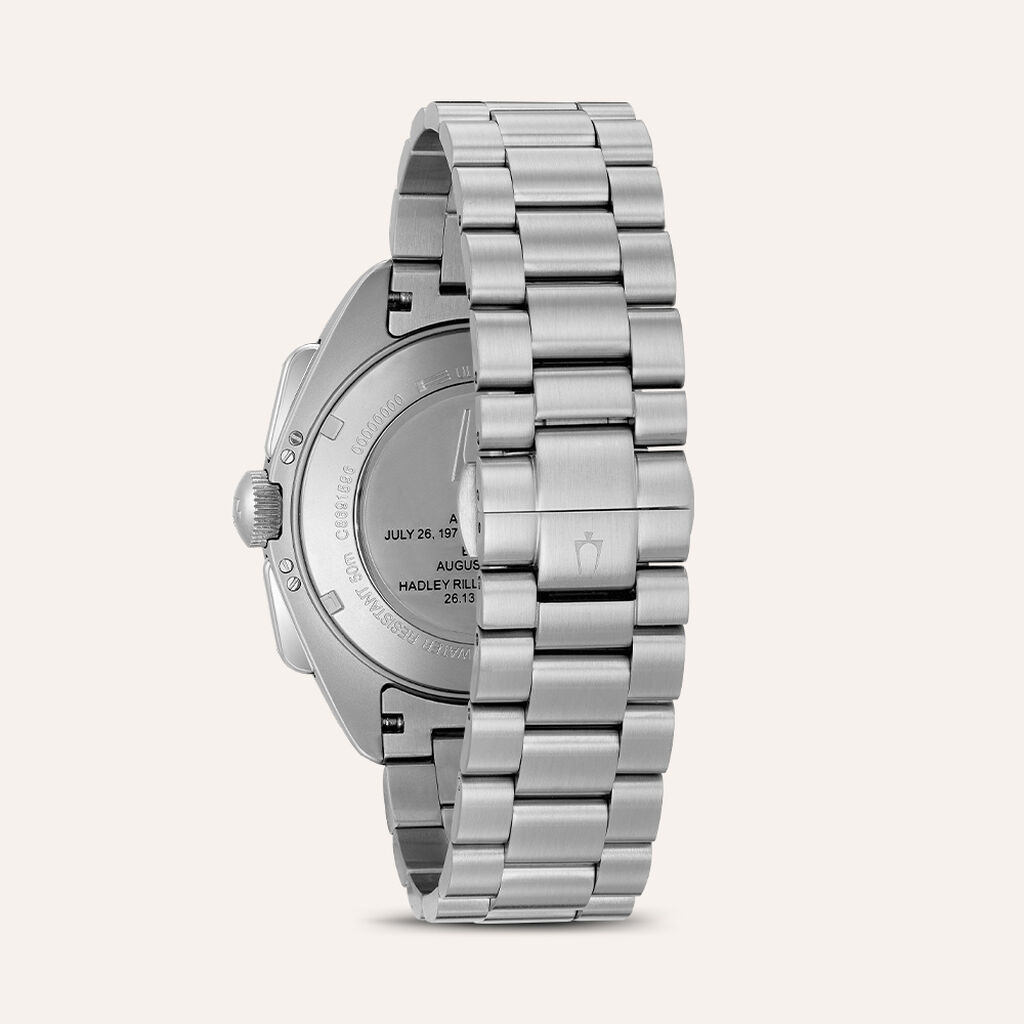 Orologio Al Quarzo Bulova Archive Lunar Pilot 262 kHz Precisionist 96b258