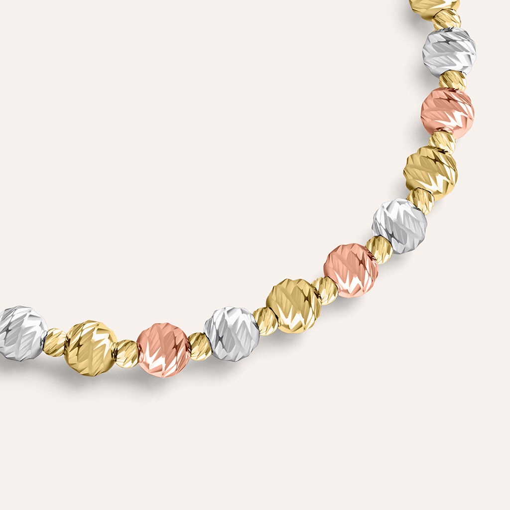 Bracciale Golden Lover Oro Tricolore - Bracciali Donna | Stroili