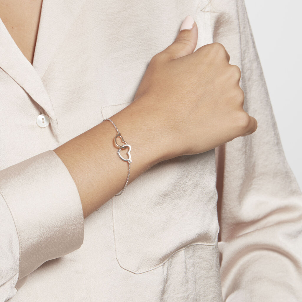 Bracciale Silver Collection Argento Bicolore - Bracciali Love Donna | Stroili