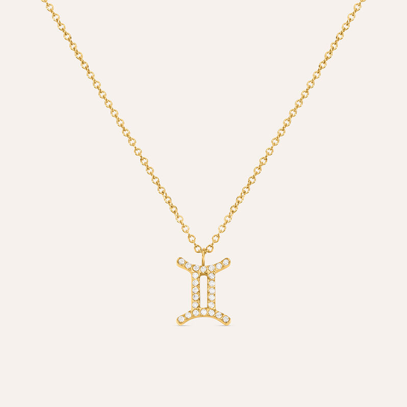 Collana Radiance Acciaio Dorato Cubic Zirconia - Collane Donna | Stroili