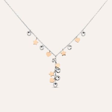 Collana Lady Chic Wow Acciaio Bicolore