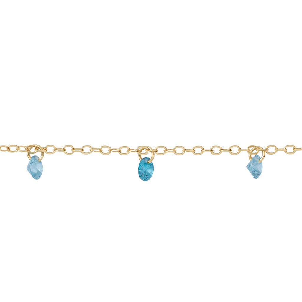 Bracciale Multi Punto Luce Golden Dream Placcato Oro Giallo Cubic Zirconia - Bracciali Amicizia Donna | Stroili
