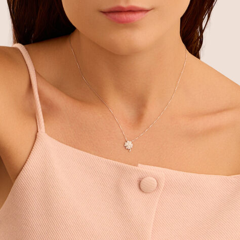 Collana Sophia Oro Bianco Diamante - Collane Donna | Stroili