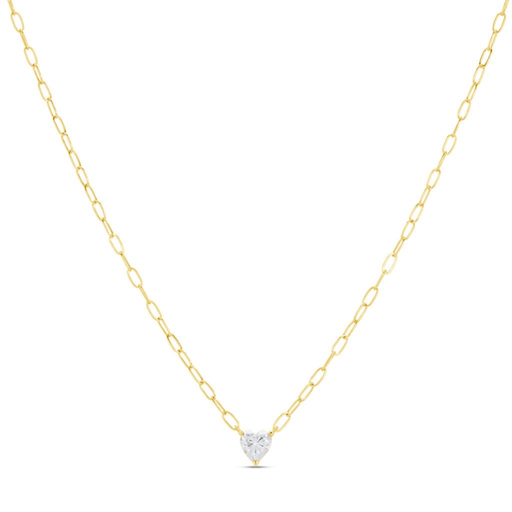 Collana Punto Luce Claire Oro Giallo Cubic Zirconia - Collane Punto Luce Donna | Stroili