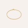 Bracciale Catena Desideria Argento Nobile Dorato