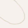 Collana Silver Pearls Argento Rodiato Perla sintentica