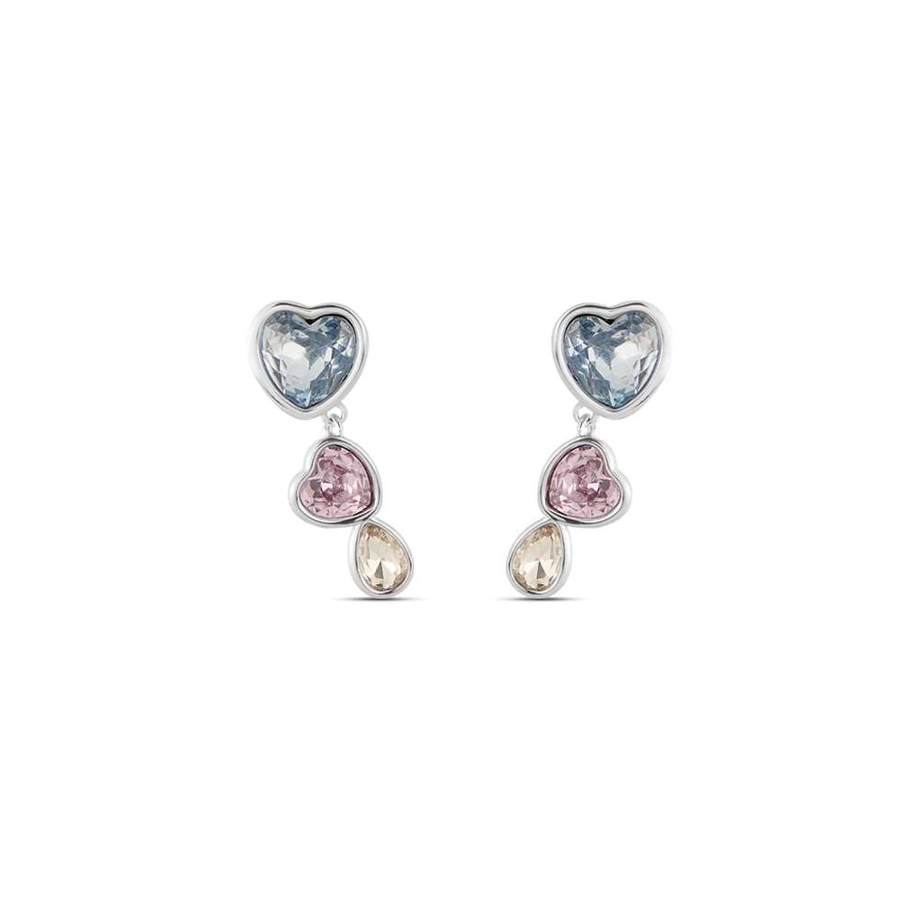Orecchini Pendenti Violet Ottone Cristallo - Orecchini Pendenti Donna | Stroili