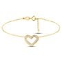 Bracciale Crystal Gold Oro Giallo Cristallo