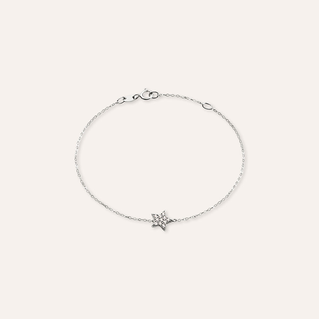 Bracciale Claire Oro Bianco Cubic Zirconia