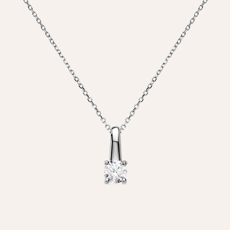 Collana Punto Luce Silver Elegance Argento Rodiato Cubic Zirconia - Collane Punto Luce Donna | Stroili