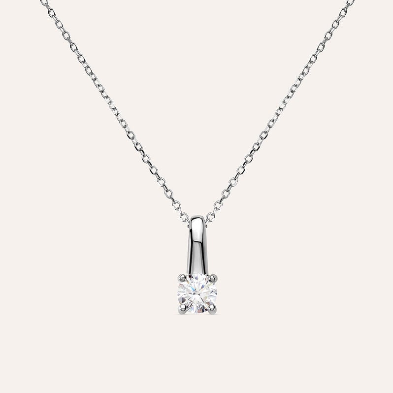 Collana Punto Luce Silver Elegance Argento Rodiato Cubic Zirconia - Collane Punto Luce Donna | Stroili
