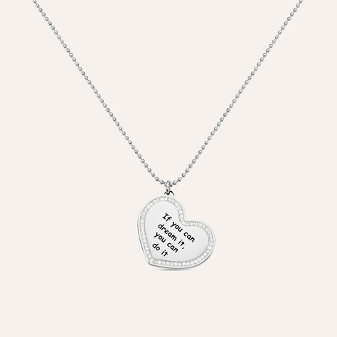 Collana Sunrise Acciaio Cristallo - Collane Donna | Stroili