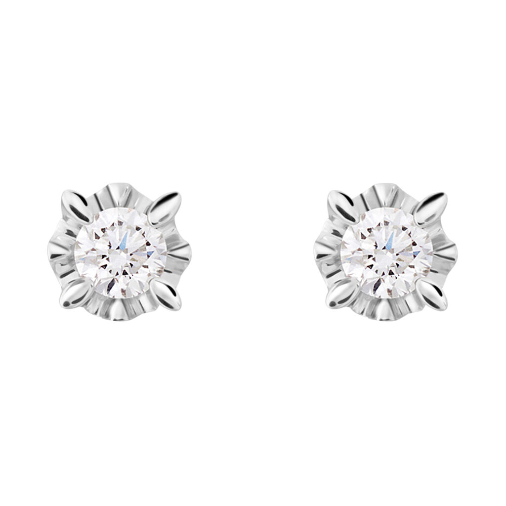 Anello Solitario Diamazing Oro Bianco Diamante