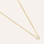 Collana Punto Luce Silver Glow Argento Dorato Cubic Zirconia