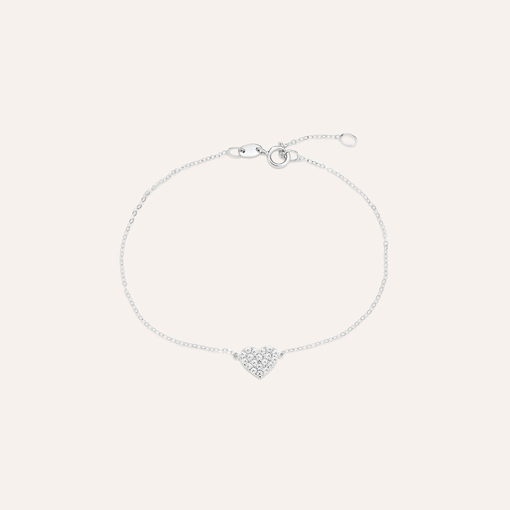 Bracciale Claire Oro Bianco Cubic Zirconia