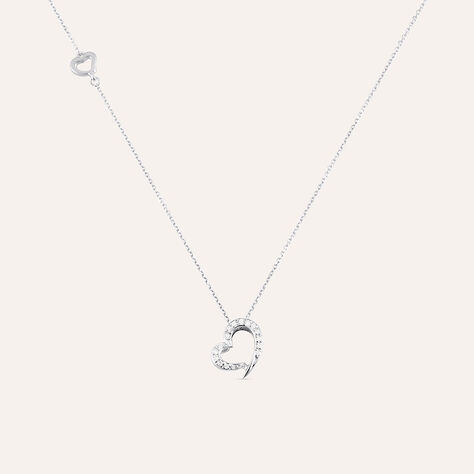 Collana Sophia Oro Bianco Diamante - Collane Donna | Stroili