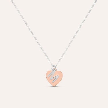 Collana Silver Collection Argento Bicolore Bianco / Rosa