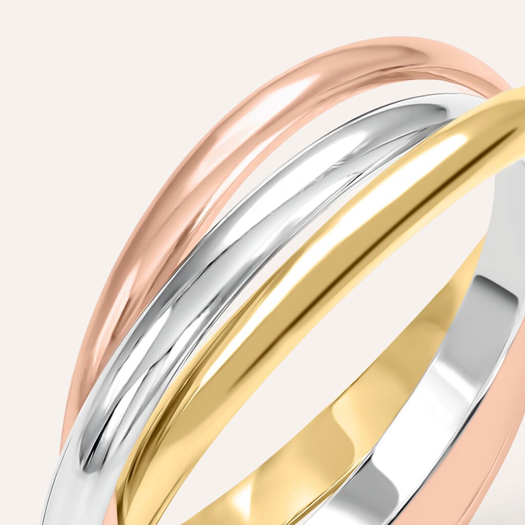 Fede Classica 1.98 mm Oro Tricolore - Anelli con Incisione Donna | Stroili