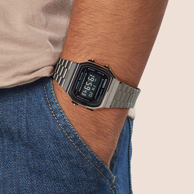 Orologio Al Quarzo Casio Vintage Collection A168wegg-1bef - Orologi Digitali Unisex | Stroili