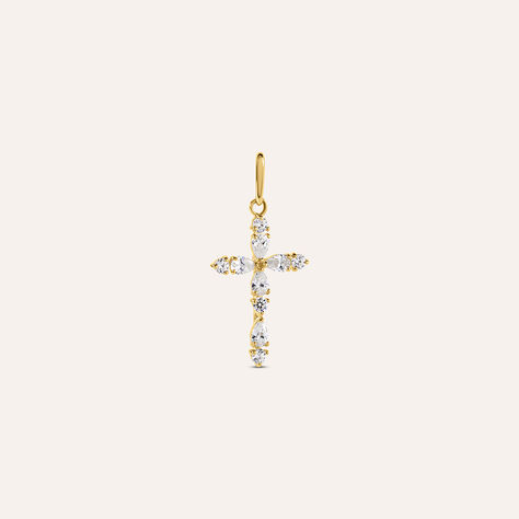 Pendente Holy Oro Giallo Cubic Zirconia - Ciondoli Donna | Stroili