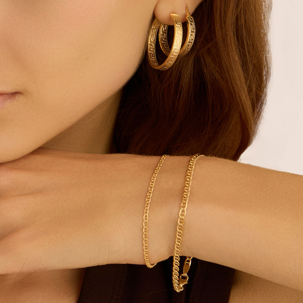 Orecchini A Cerchio Toujours Oro Giallo - Orecchini a Cerchio Donna | Stroili
