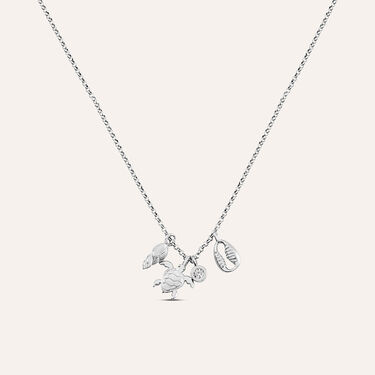 Collana Silver Collection Argento Rodiato Cubic Zirconia