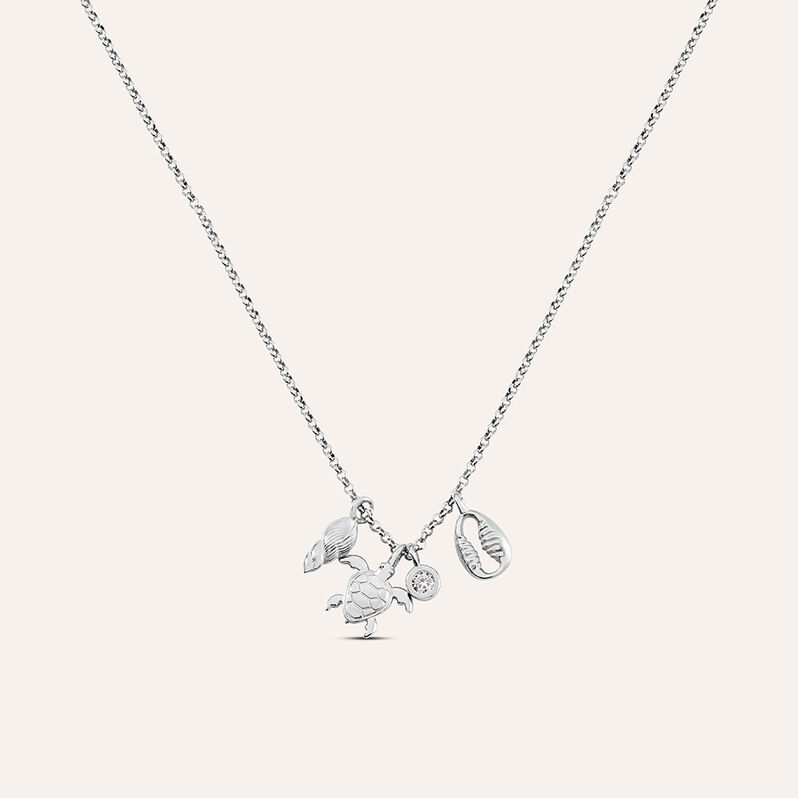 Collana Silver Collection Argento Rodiato Cubic Zirconia - Collane Donna | Stroili