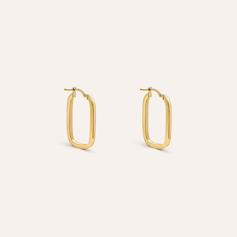Orecchini A Cerchio Toujours Oro Giallo - Gioielli Donna | Stroili