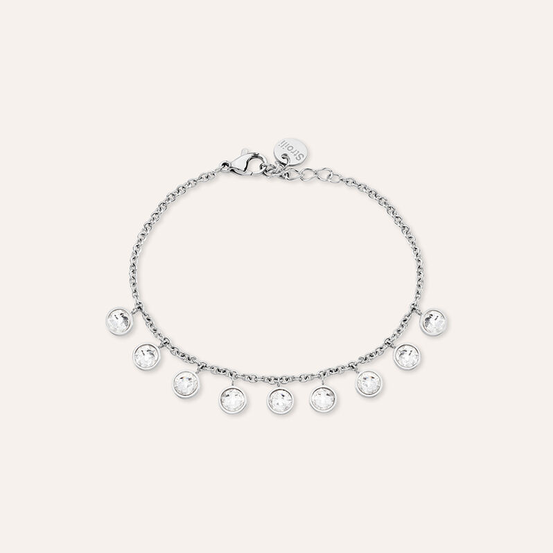 Bracciale Sunrise Acciaio Cristallo - Bracciali Donna | Stroili