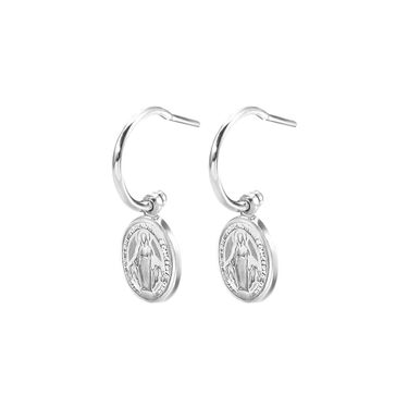 Orecchini A Cerchio Silver Soul Argento Rodiato