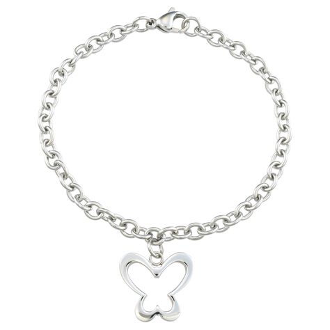 Bracciale in acciaio e cristalli - Bracciali Donna | Stroili