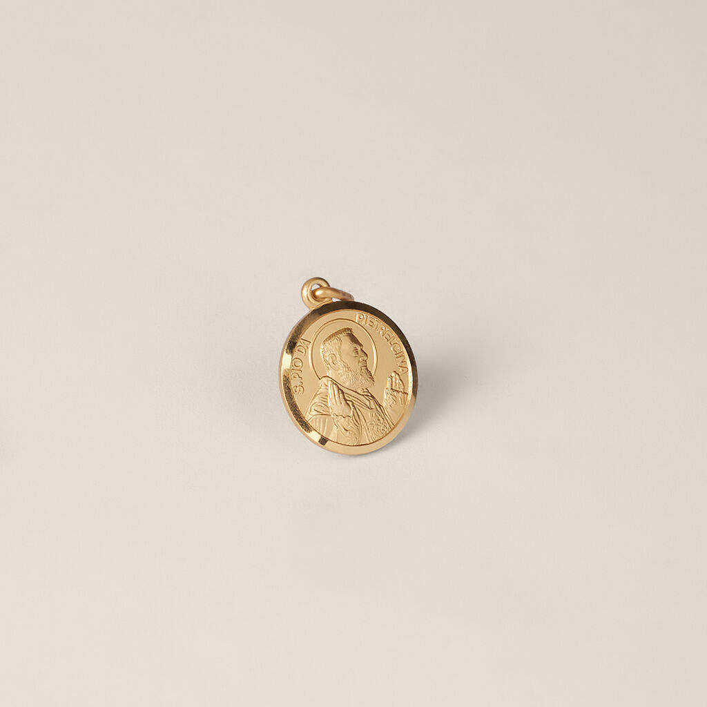 Pendente Holy Oro Giallo - Ciondoli con Incisione Unisex | Stroili