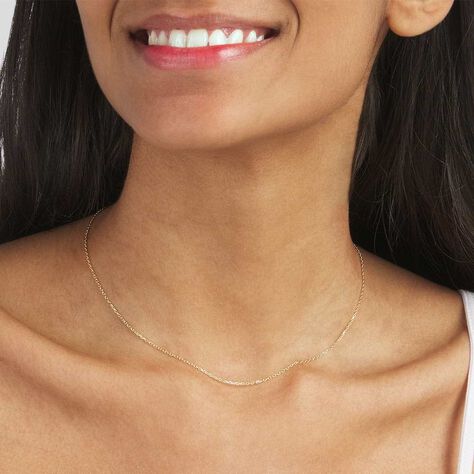 Catenina Poème Oro Giallo - Catenina Donna | Stroili