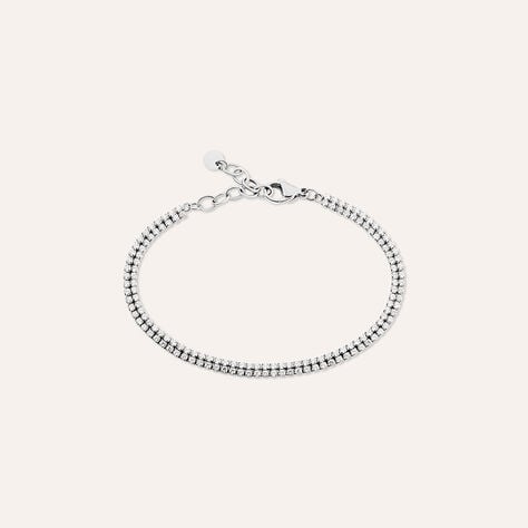 Bracciale Tennis Aura Acciaio Cubic Zirconia - Bracciali Tennis Donna | Stroili