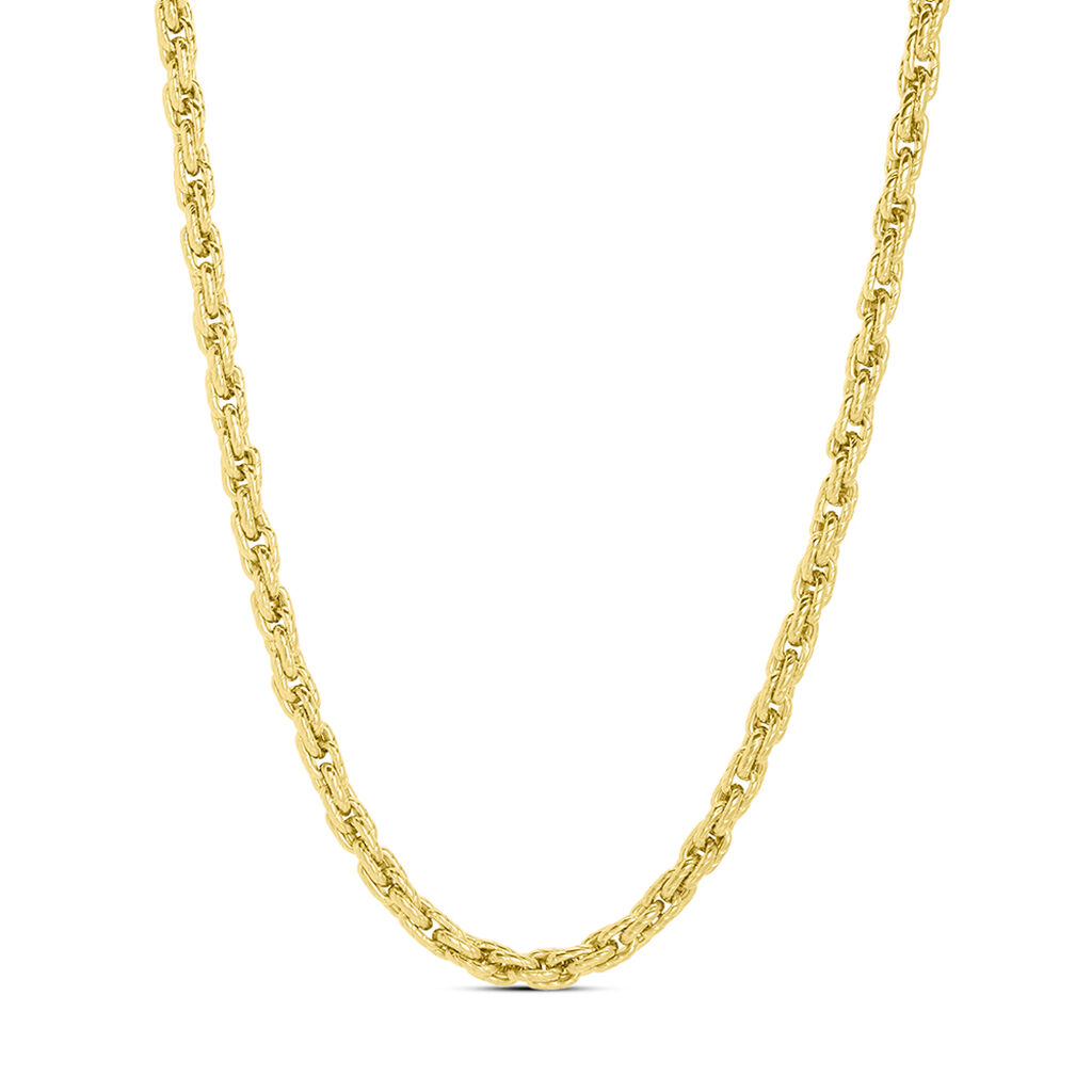 Catena Lady Code Acciaio Dorato - Collane Catena Donna | Stroili