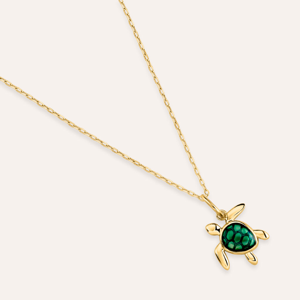 Pendente Love Beats Argento Dorato