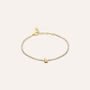 Bracciale Tennis Aura Acciaio Dorato Cubic Zirconia