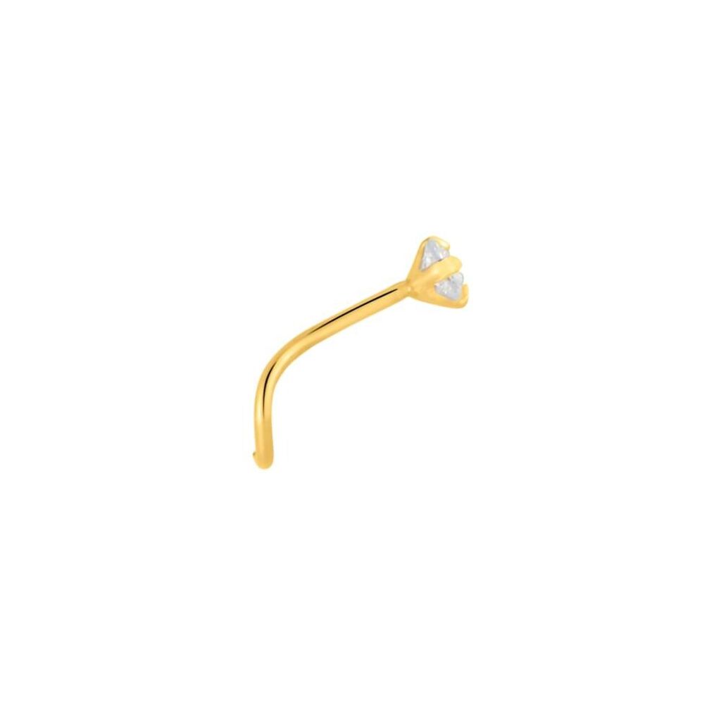 Piercing Naso Bon Ton Oro Giallo Cubic Zirconia - Piercing Naso Donna | Stroili