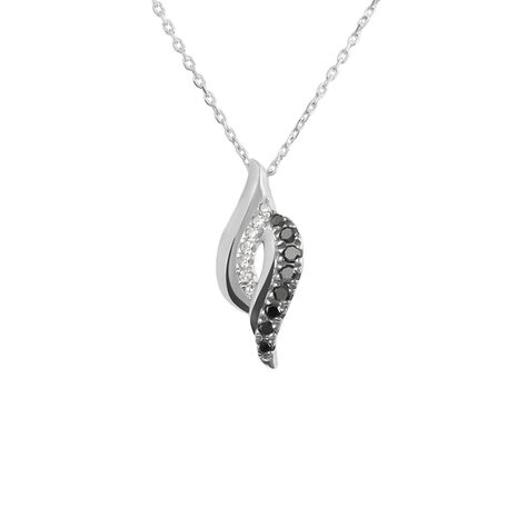 Collana Sophia Oro Bianco Diamante - Collane Donna | Stroili